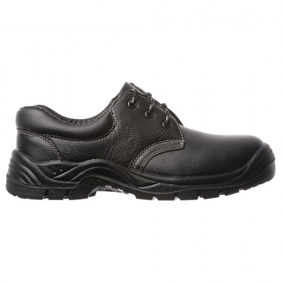 Pantofi protectie Agate S3 SRC marimea 36, din piele, bombeu din otel, antistatici, antiderapanti