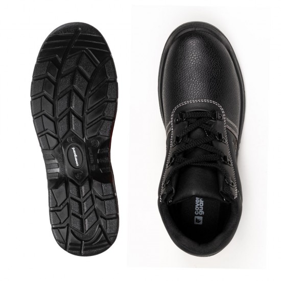 Bocanci protectie Nacrite S1P SRC marime 41, negri, bombeu din otel, rezistenti la ulei, lamela rezistenta la perforatie