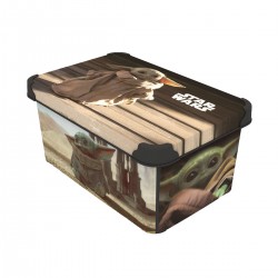 Cutie de depozitare, Star Wars Yoda, 10L, dimensiune 23x34x16 cm