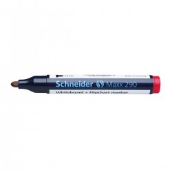 Marker pentru tabla Schneider Maxx 290, varf rotund 2-3 mm, rosu Marker pentru tabla Schneider Maxx 290, varf rotund 2-3 mm, rosu
