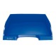 Tavita pentru documente Leitz Plus standard, plastic, albastra