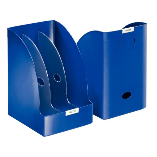 Suport Leitz PLUS Jumbo, pentru cataloage, albastru