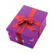 Cutie depozitare Leitz WOW Click & Store, carton laminat, medie, usor de asamblat, mov