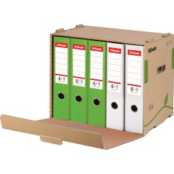 Container de arhivare Esselte Eco pentru bibliorafturi Container de arhivare Esselte Eco pentru bibliorafturi