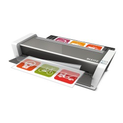 Laminator Leitz iLAM Touch 2, A3, kit folii laminare inclus, argintiu Laminator Leitz iLAM Touch 2, A3, kit folii laminare inclus, argintiu