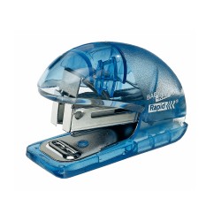 Capsator plastic Rapid F4, 10 coli, blister, 1000 capse 26/6 incluse, transparent