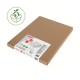 Cutie depozitare Esselte Home Recycled, carton reciclat si reciclabil, 255x200x150 mm, cu capac, 3 bucati/set, alb