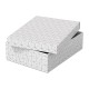 Cutie depozitare Esselte Home Recycled, carton reciclat si reciclabil, 360x265x100 mm, cu capac, 3 bucati/set, alb
