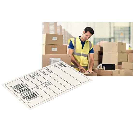 Cartus Leitz Icon, 61mmx22m, hartie, adeziv permanent