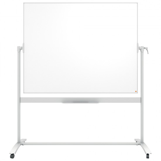 Tabla mobila NOBO Classic, otel lacuit, 150x120 cm, magnetica, include marker si tavita, alb