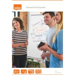 Hartie pentru flipchart NOBO, 65x95.5 cm, 20 coli, matematica Hartie pentru flipchart NOBO, 65x95.5 cm, 20 coli, matematica