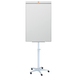 Flipchart mobil NOBO Impression Pro, otel lacuit, magnetic, include marker si tavita, alb Flipchart mobil NOBO Impression Pro, otel lacuit, magnetic, include marker si tavita, alb