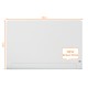 Tabla NOBO Impression Pro Widescreen 45inch, sticla, 100x56 cm, magnetica, colturi rotunjite, include marker, tavita si magneti, alb
