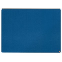 Panou NOBO Premium Plus, material textil, 120x90 cm, albastru