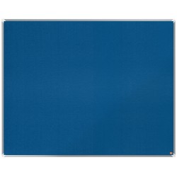 Panou NOBO Premium Plus, material textil, 150x120 cm, albastru
