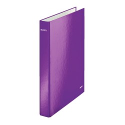 Caiet mecanic Leitz WOW, carton laminat, A4, mecanism 2DR, inel 25 mm, mov