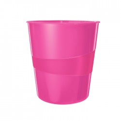 Cos hartii Leitz WOW, PS, 15l, roz