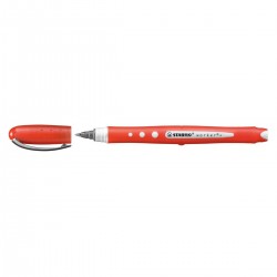Roller cu cerneala, Stabilo, Bionic Worker Colorful, 0.5 mm, plastic, rosu