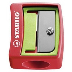 Ascutitoare Stabilo Woody, 3 in 1, diverse culori