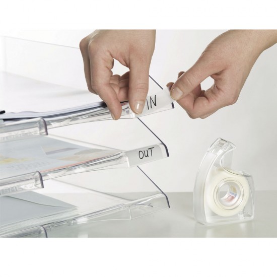 Banda Tesafilm invisibila, dimensiuni 19 mm x 33 m, cu dispenser