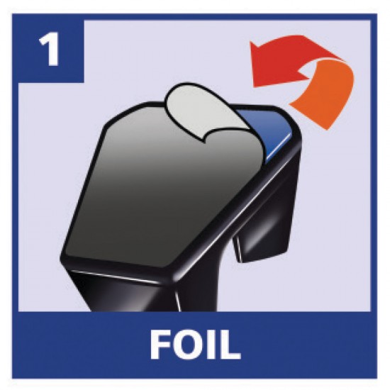 Dispenser banda adeziva, Tesa, Easycut Smart, negru