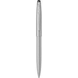 Pix cu mecanism Scrikss Stylus Matt Grey, gri deschis, metalic touch vf M scriere albas Pix cu mecanism Scrikss Stylus Matt Grey, gri deschis, metalic touch vf M scriere albas