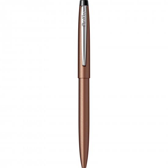 Pix cu mecanism Scrikss White Coffee, metalic vf M scriere albastra