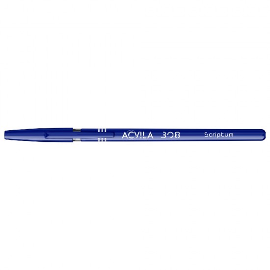 Pix fara mecanism Acvila, Scriptum 308, varf 1 mm, scriere albastra