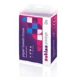 Prosoape pliate W Satino Prestige, 2 straturi, albe, 120 portii/pach, 25 pach/bax Prosoape pliate W Satino Prestige, 2 straturi, albe, 120 portii/pach, 25 pach/bax