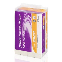 Rezerva servetele pliate, Wepa, Smart, 2 straturi, verzi, 24x23 cm, 200 bucati/pachet, 20 pachete/bax