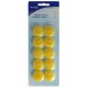 Set 10 magneti Westcott, d30 mm, galben, sustin 6/8 coli, 80g