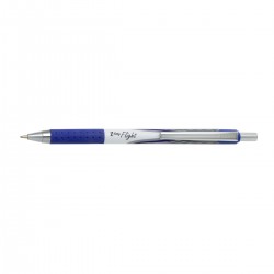 Pix cu mecanism Zebra Z-Grip Flight, varf 1.2 mm, albastru