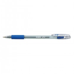 Pix fara mecanism Zebra Z1, grip, corp plastic, varf 0.7 mm, culoare scriere albastru