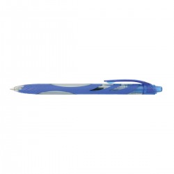 Pix cu mecanism Zebra Ola cu gel, corp plastic, varf 0.5 mm, culoarea scrierii albastru