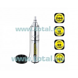 Gospodarul Profesionist - Pompa Submersibila 1100w, 3000 L/h, Cablu 15m