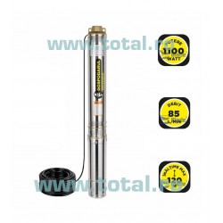 Gospodarul Profesionist Pompa Sumersibila Apa Curata 4qjd-1100, 8 Turbine - 1100w, 5000 L/h