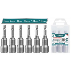 Total - Set 6chei -1/4" Hex - 65mm