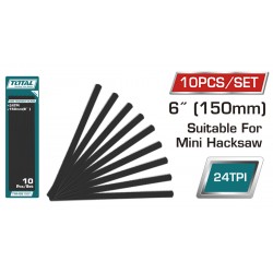 Total - Set Lame Mini-fierastrau 150mm/6" 24t Total - Set Lame Mini-fierastrau 150mm/6" 24t