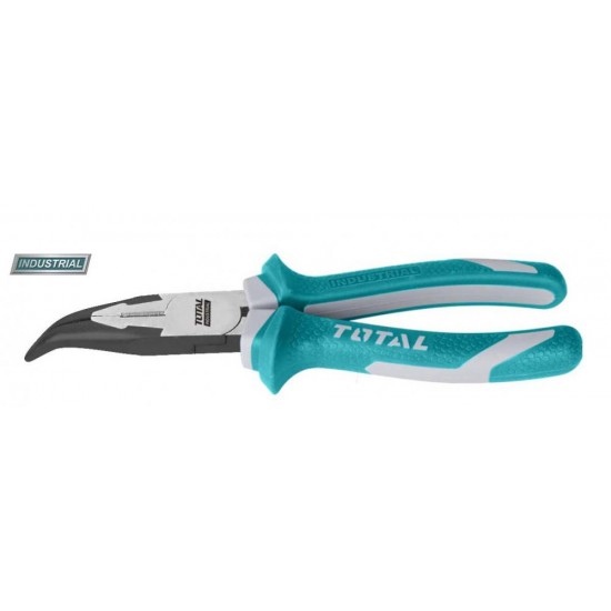 Total - Cleste Cu Varf Ascutit Si Curbat - 6/ 160mm - Cr-v (industrial)