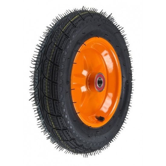 Roata Roaba - Tt - Rulment - Mixt - Janta Stea Portocalie - 3.50-8 8pr