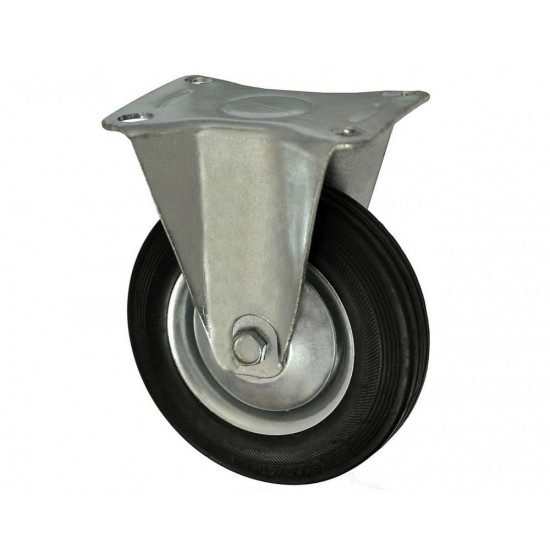 Roata Carucior 5 - Talpa Metal - Rulment - 125/37.5-50 - Unidirectionala