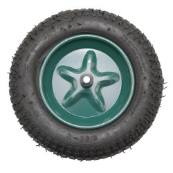 Roata Roaba - Tt - Ax Subtire 14mm - Mixt - 3.50-8 4pr