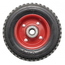 Roata Carucior - Mare - Cauciuc Brut Striat - Rulment - 250-4 (8)