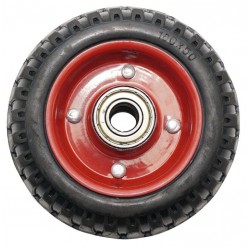 Roata Carucior - Medie - Cauciuc Brut Striat - Rulment - 160x50 (6)