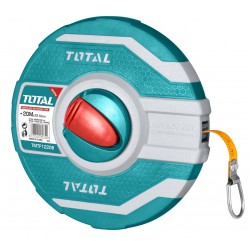 Total - Ruleta 20m X 12,5mm - Eficienta 3:1 - Fibra Sticla