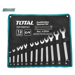 Total - Set  12 Chei Combinate - 6-24mm (industrial)