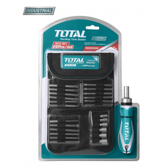 Total - Set Surbelnita Cu Clichet - 26 Piese (industrial)