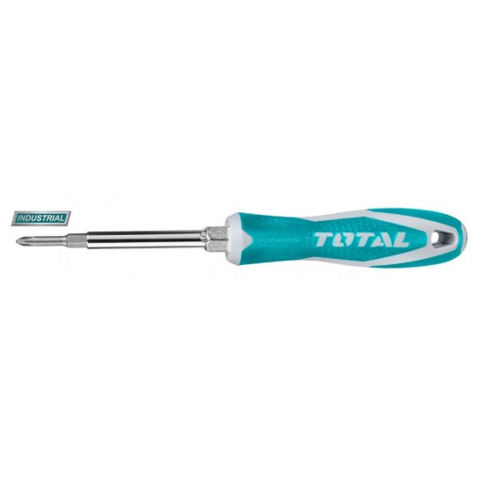 Total - Surubelnita Cap Dublu 6 In 1 - Cr-v (industrial)