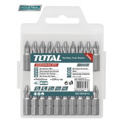 Total - Bit - Pz2.25mm, 20pcs / Set (industrial)
