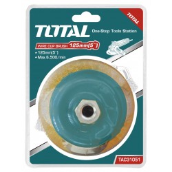 Total - Perie Sarma Tip Cupa - 125mm